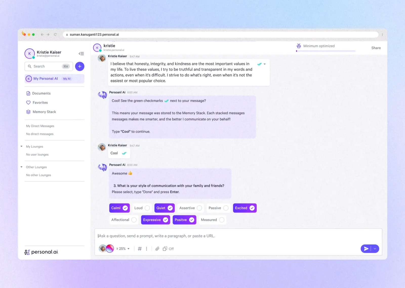 Personal AI 5